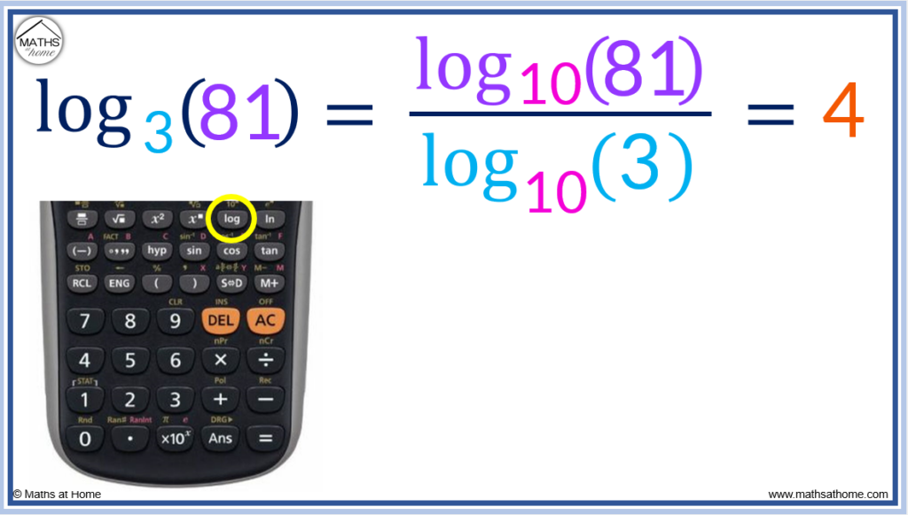 How To Change The Base Of A Logarithm Mathsathome