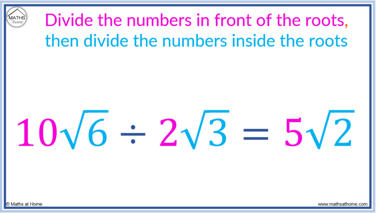 How to Simplify Surds – mathsathome.com