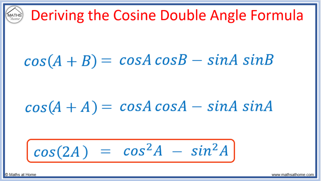 Double Angle Formula Sine Cosine And Tangent Owlcation 40 OFF
