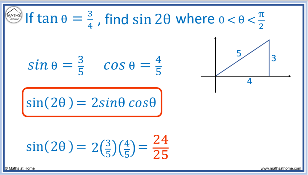 double angle formula to find exact values