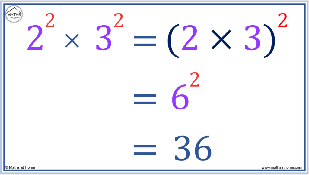 example of multiplying exponents with different bases
