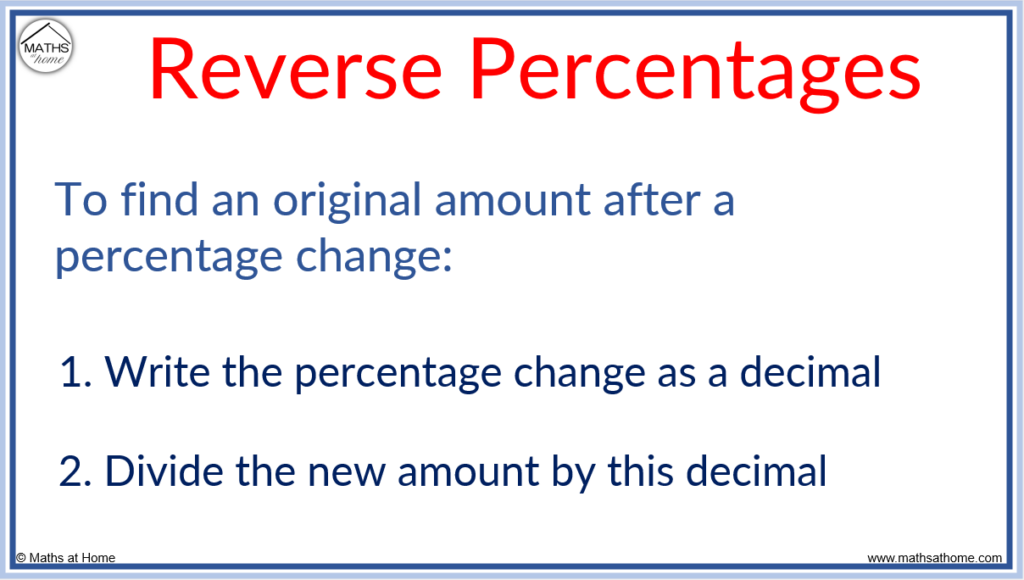 maths-igcse-reverse-percentage-problems