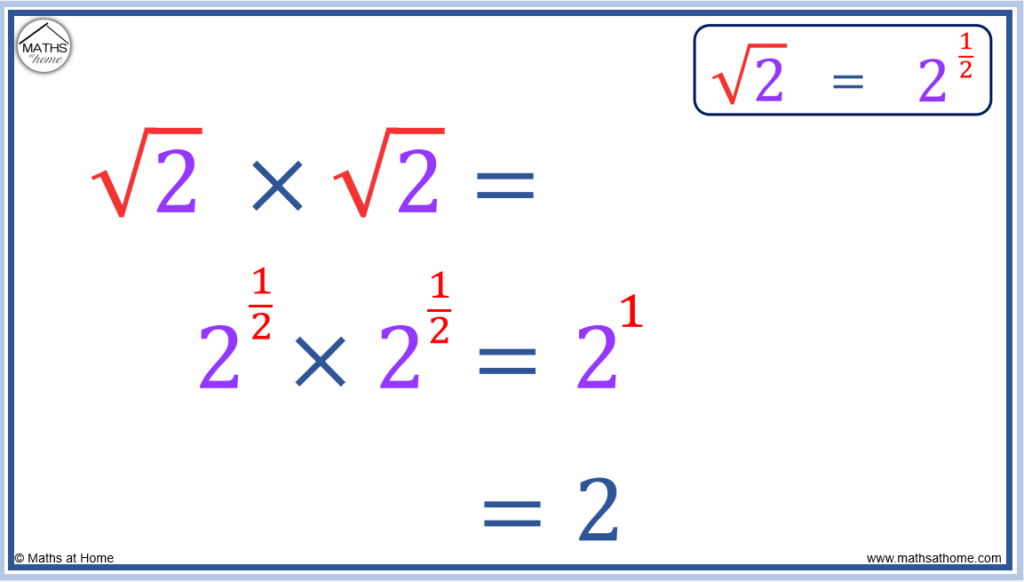 multiplying exponents with square roots