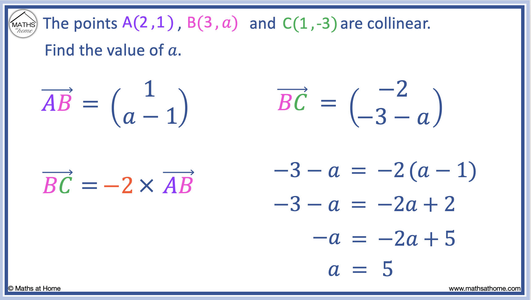 find the value of k if the points are collinear class 10